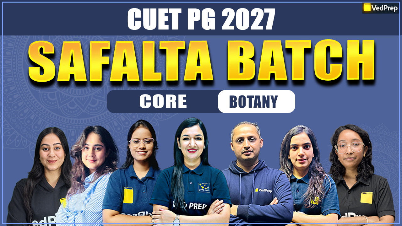 SAFALTA CUET PG 2027 Botany : Safalta Core Online Learning Course